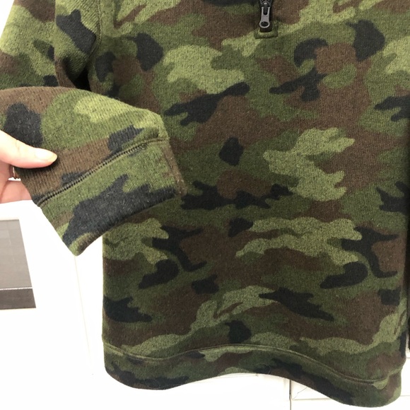 Old Navy fleece lined kids partial zip sweater - Picture 10 of 12